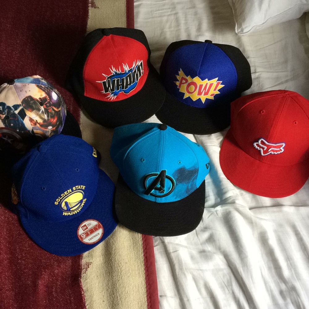 New Era Marvel SnapBack Caps Golden State Warriors